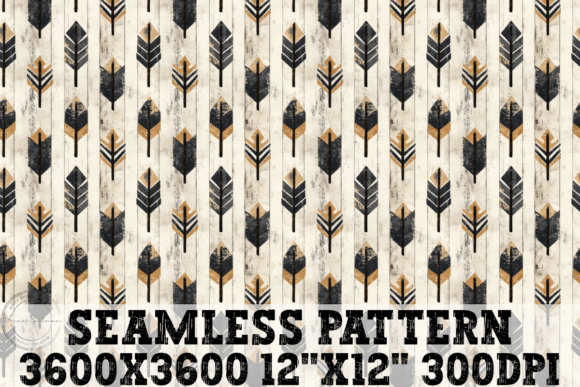Download Grunge Boho Arrows Seamless Pattern - Boho arrows Collection